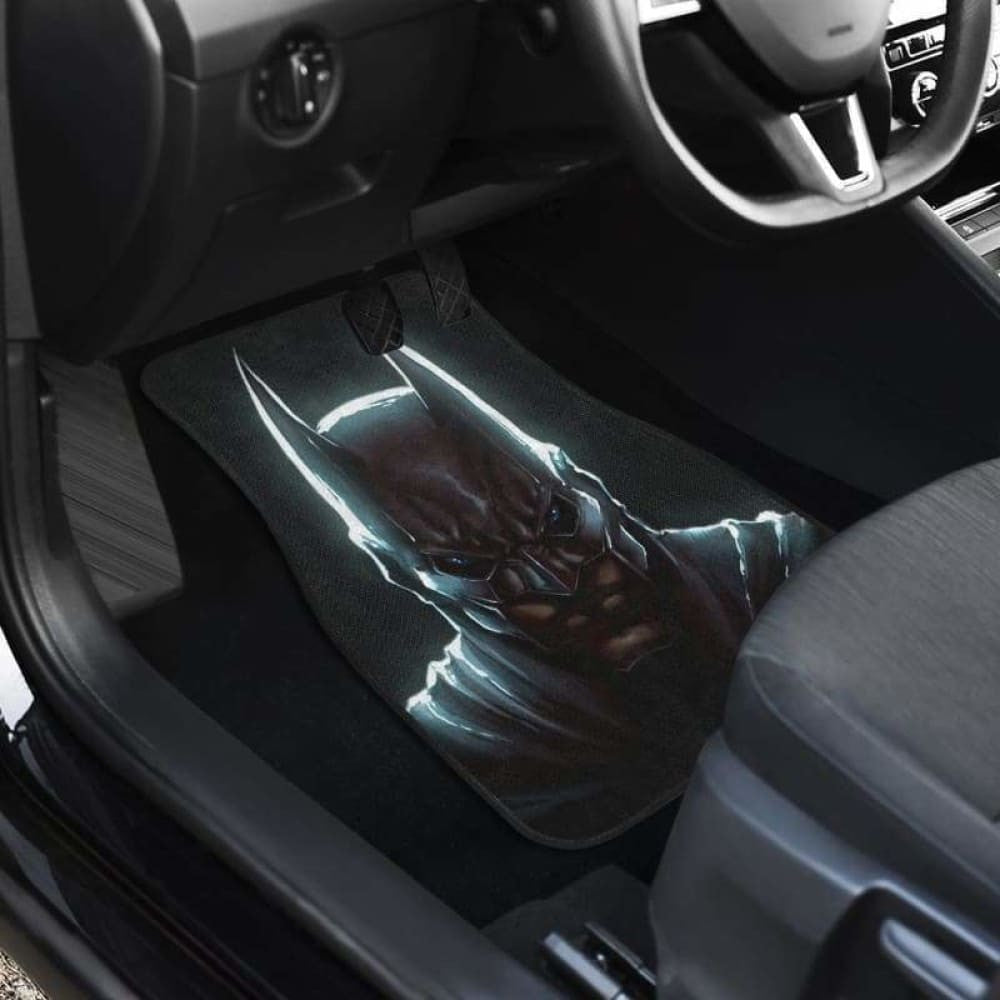 Batman Ugly Angry Face Car Floor Mats