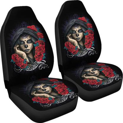 Darkside Sugar Skull Car Seat Covers