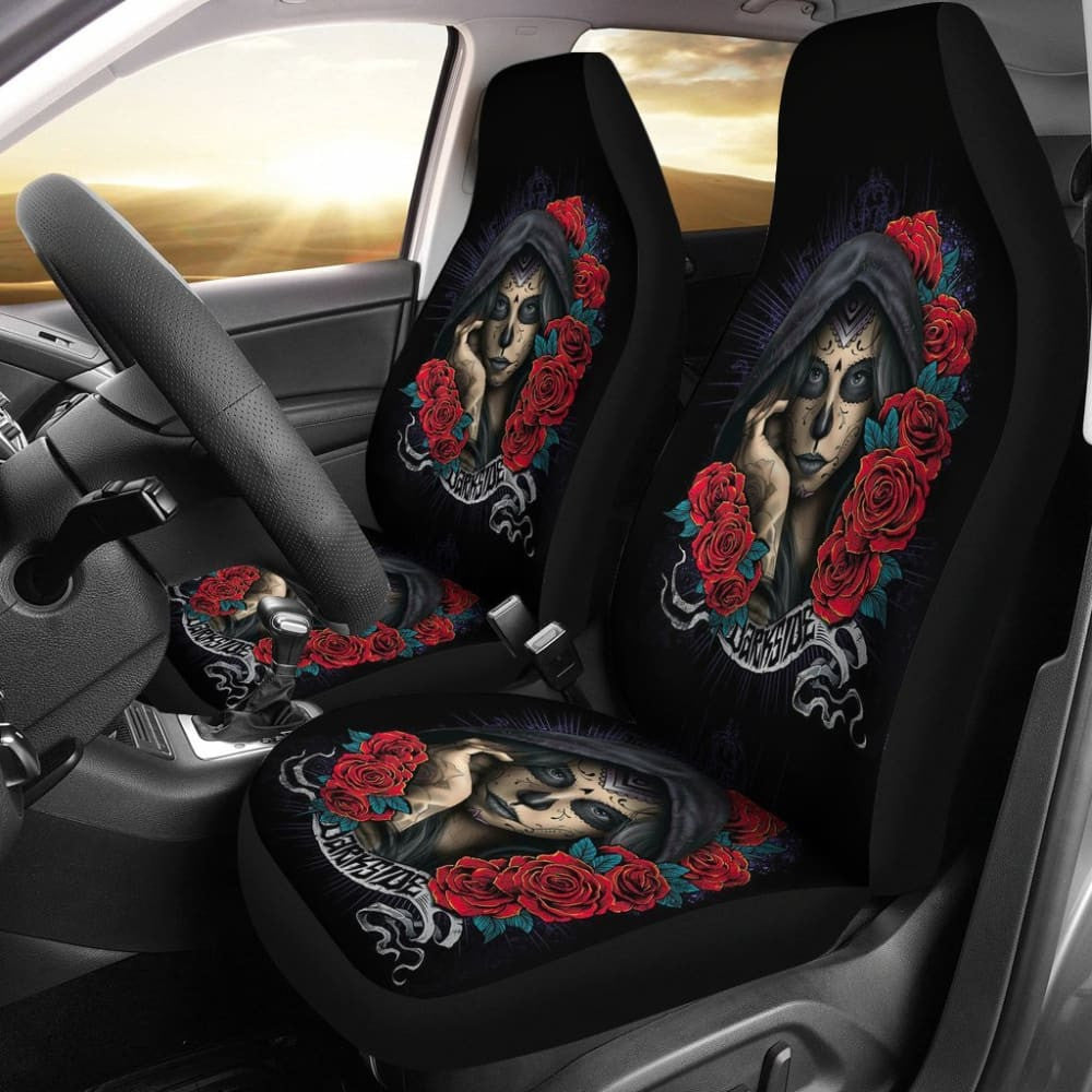 Darkside Sugar Skull Car Seat Covers