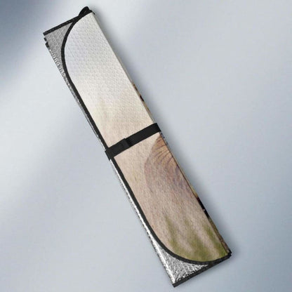 Tigers Big Cats Pair GrassK Car Sun Shade