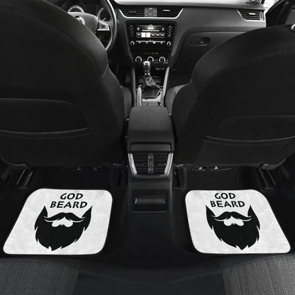 God Beard and Have Fun Car Floor Mats