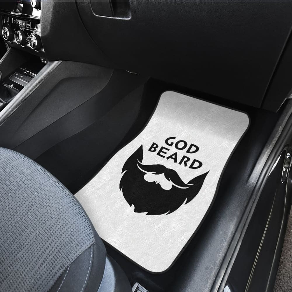 God Beard and Have Fun Car Floor Mats