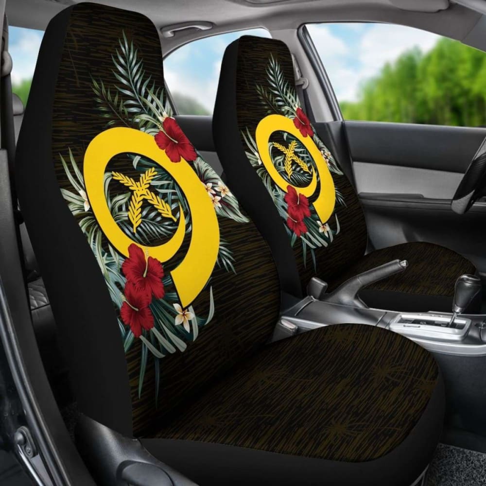 Vanuatu Hibiscus Car Seat Covers