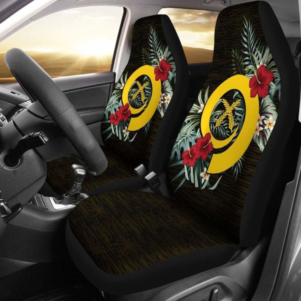 Vanuatu Hibiscus Car Seat Covers