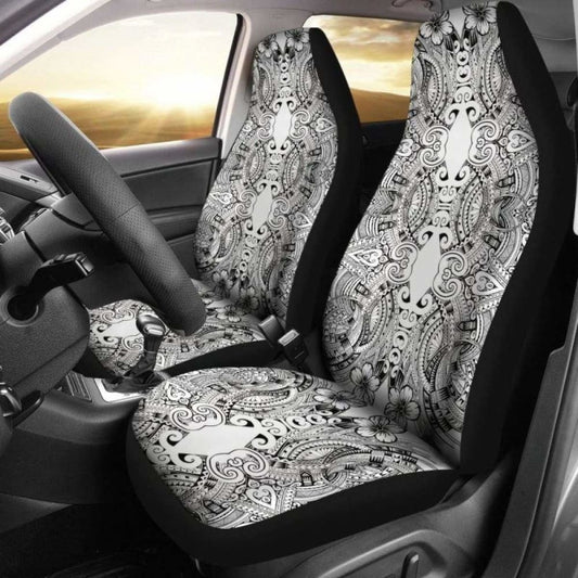 Tribal Hibiscus Car Seat Covers