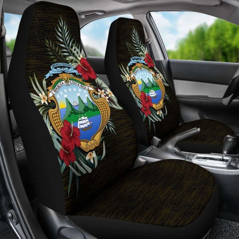 Costa Rica Hibiscus Car Seat Covers