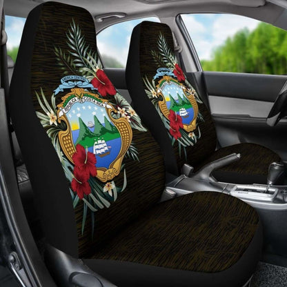 Costa Rica Hibiscus Car Seat Covers
