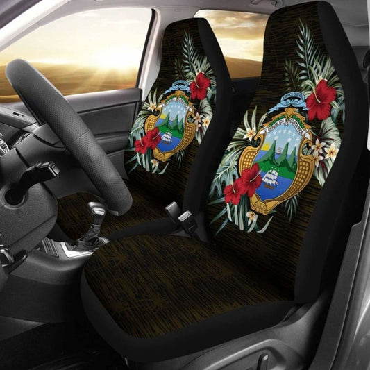 Costa Rica Hibiscus Car Seat Covers