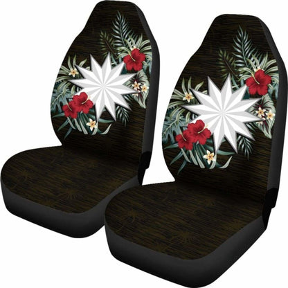 Nauru Hibiscus Car Seat Covers