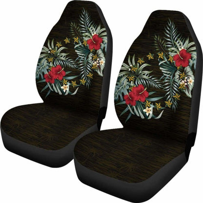 Cook Islands Finest Hibiscus Car Seat Covers