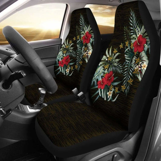 Cook Islands Finest Hibiscus Car Seat Covers