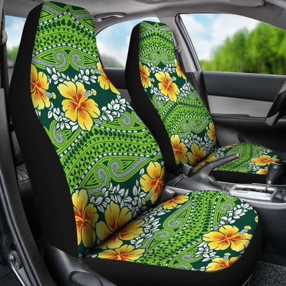 Polynesian Car Seat Covers - Polynesian Hibiscus Patterns - Bn