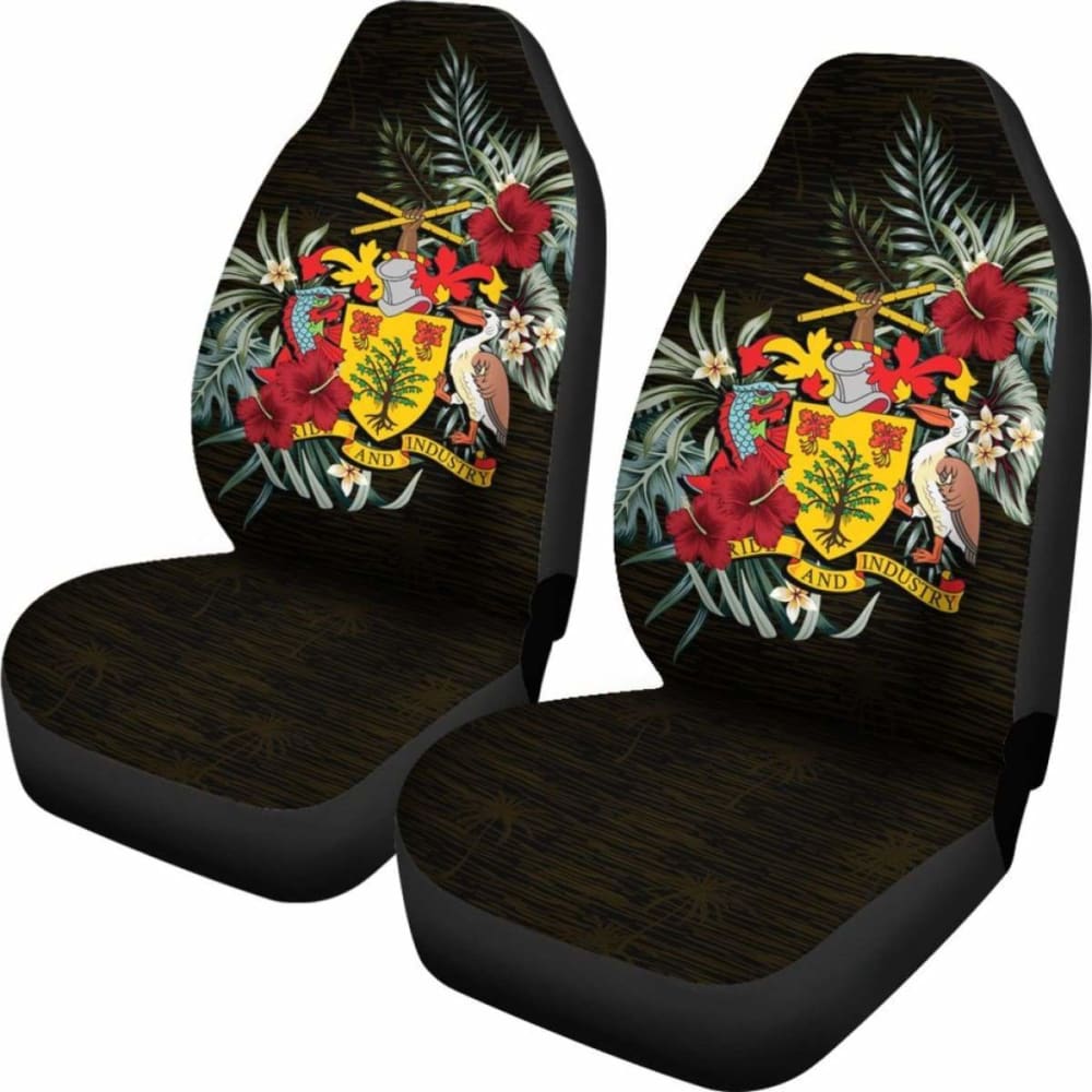 Barbados Hibiscus Car Seat Covers