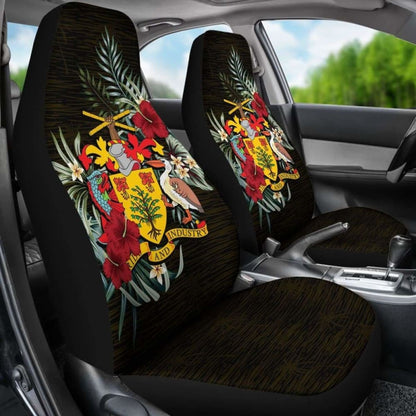 Barbados Hibiscus Car Seat Covers