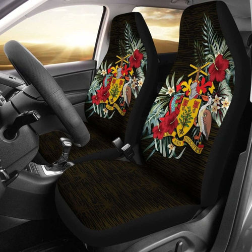 Barbados Hibiscus Car Seat Covers