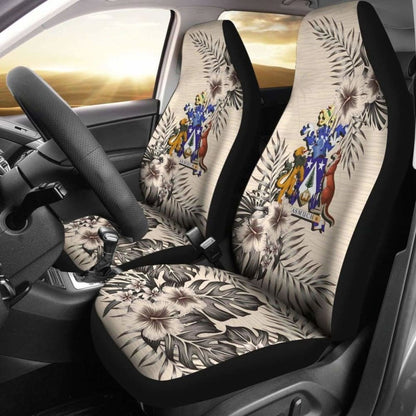Norfolk Island Car Seat Covers The Beige Hibiscus (Set Of Two)