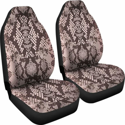 Snake Skin Print Car Seat Covers