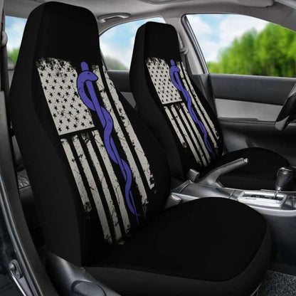 Snake Staff Flag Car Seat Covers Amazing Gift Ideas