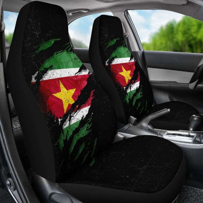 Suriname In Me Car Seat Covers - Special Grunge Style