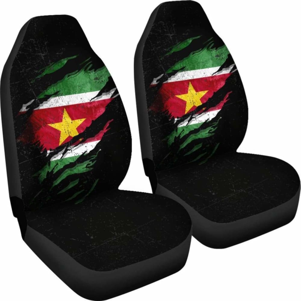 Suriname In Me Car Seat Covers - Special Grunge Style