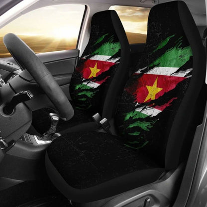 Suriname In Me Car Seat Covers - Special Grunge Style