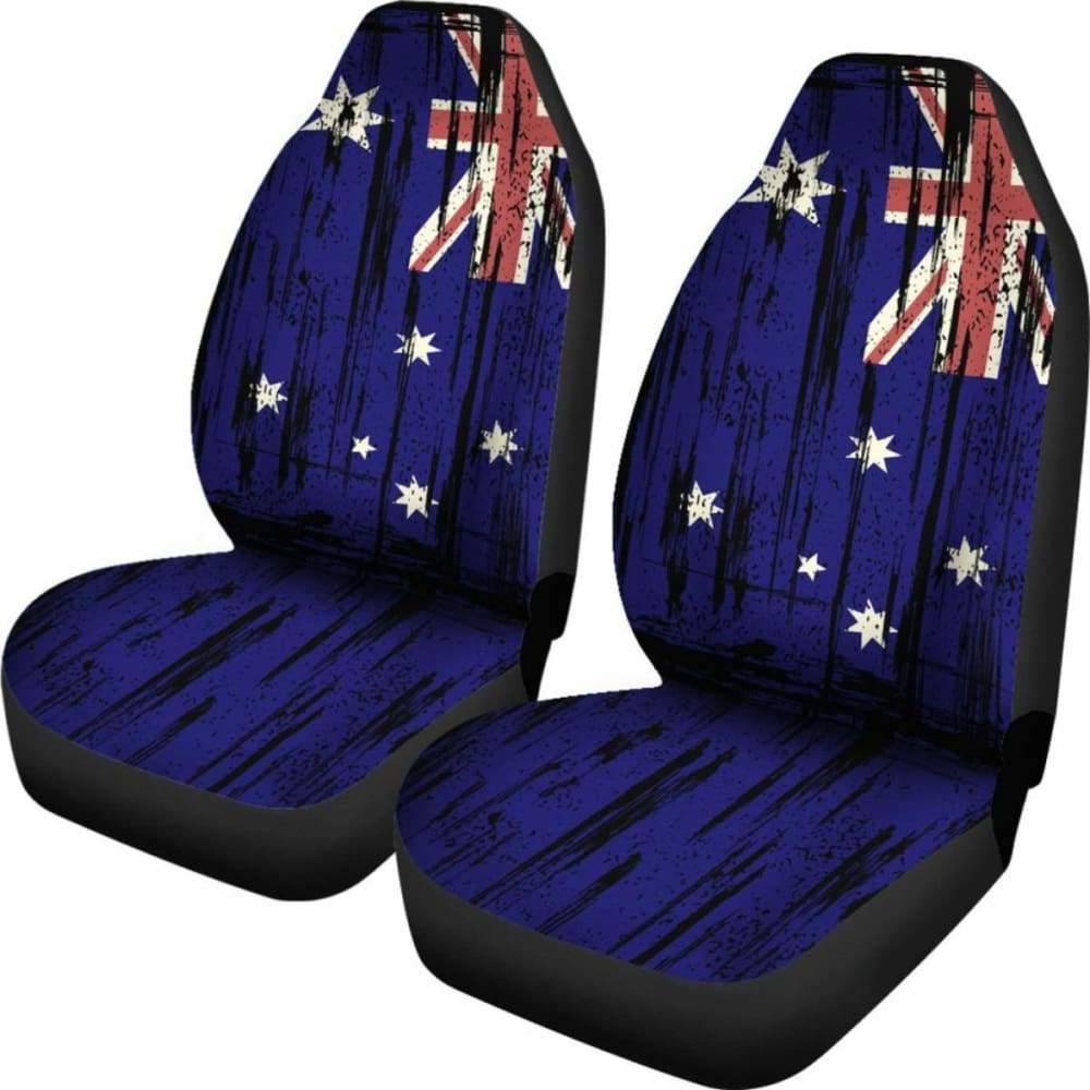 Australia Grunge Flag Car Seat Cover
