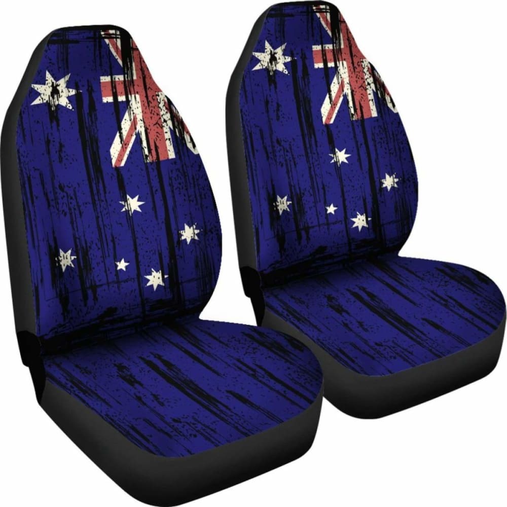 Australia Grunge Flag Car Seat Cover
