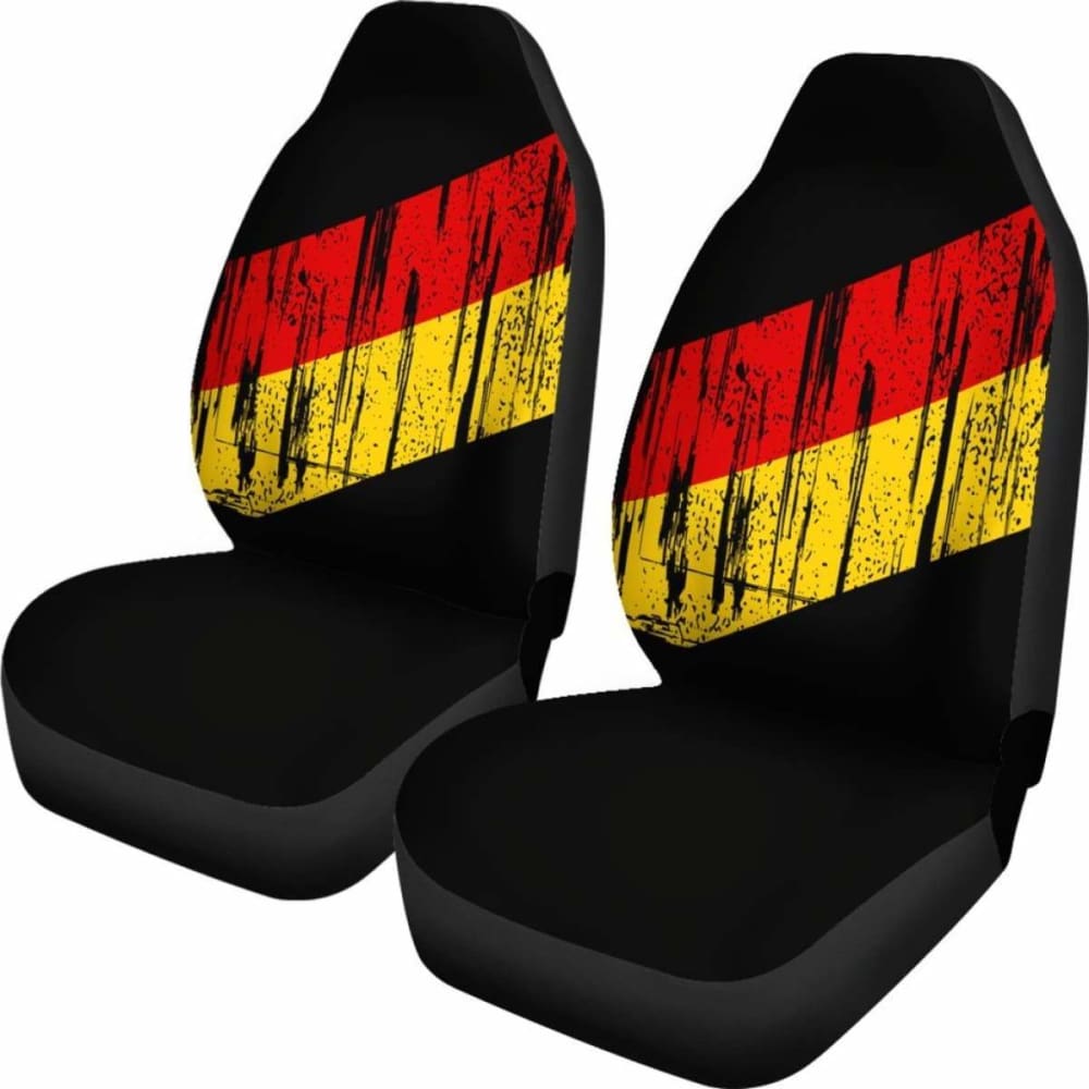 Germany Grunge Flag Car Seat Cover