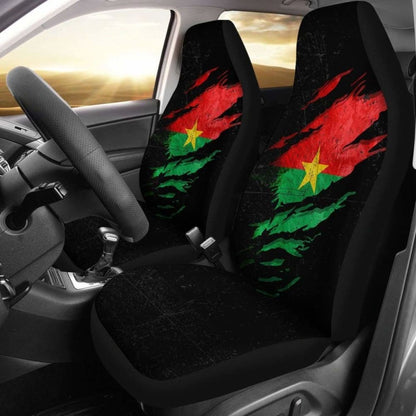 Burkina Faso In Me Car Seat Covers - Special Grunge Style