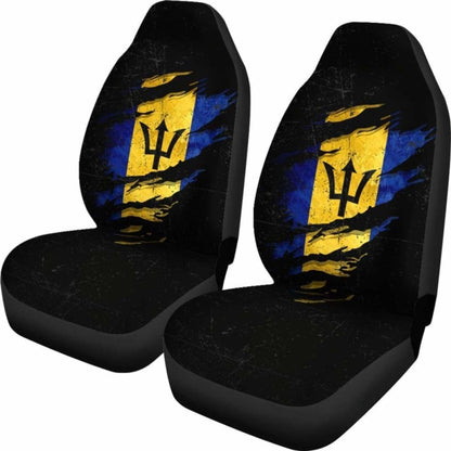 Barbados In Me Car Seat Covers - Special Grunge Style