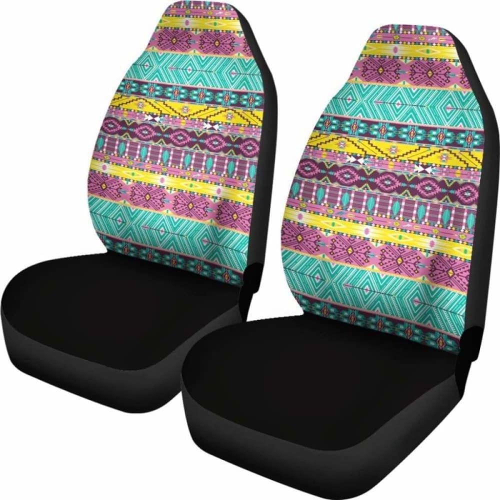 Boho Aztec Art Custom Car Seat Covers