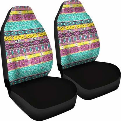 Boho Aztec Art Custom Car Seat Covers