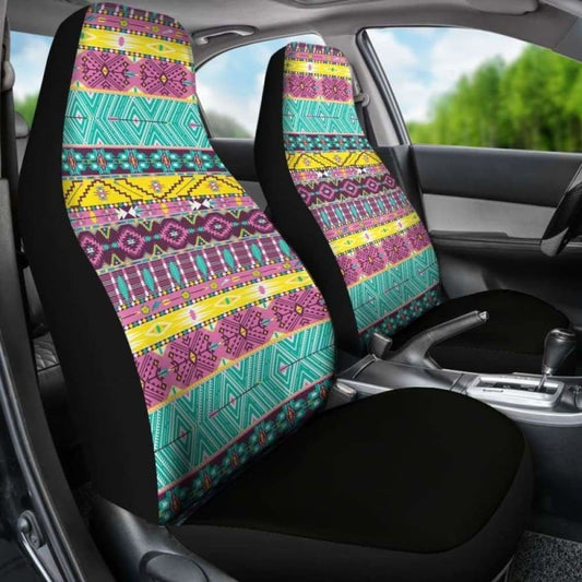 Boho Aztec Art Custom Car Seat Covers