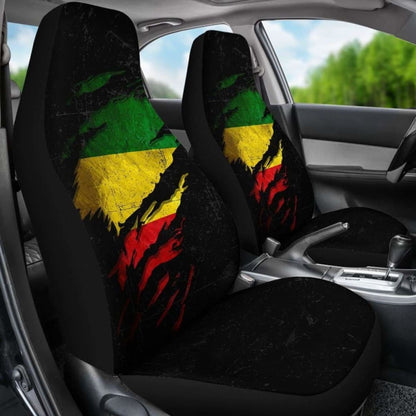 Ethiopia In Me Car Seat Covers - Special Grunge Style (Set Of Two)