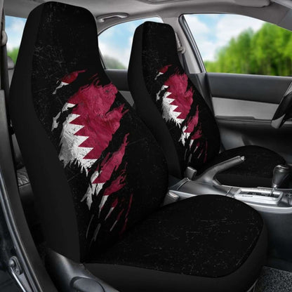 Qatar In Me Car Seat Covers - Special Grunge Style