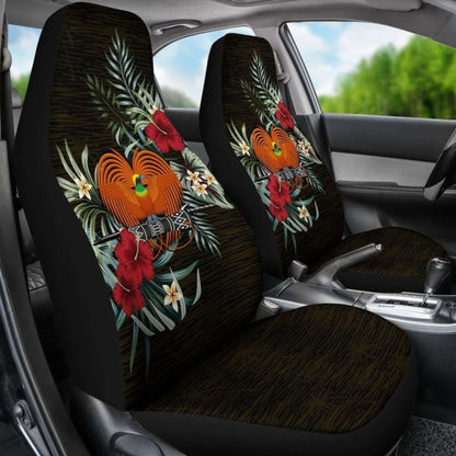 Papua New Guinea Hibiscus Car Seat Covers