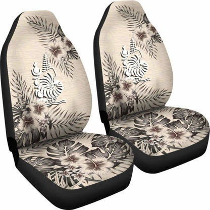 New Caledonia Car Seat Covers The Beige Hibiscus (Set Of Two)