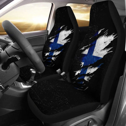 Finland In Me Car Seat Covers - Special Grunge Style