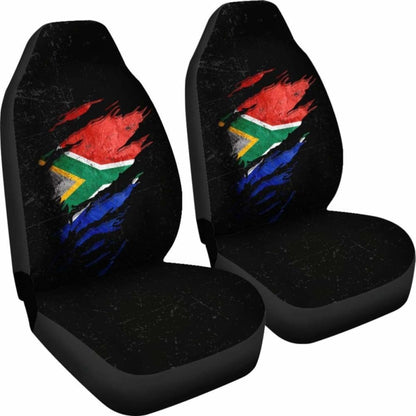 South Africa In Me Car Seat Covers - Special Grunge Style