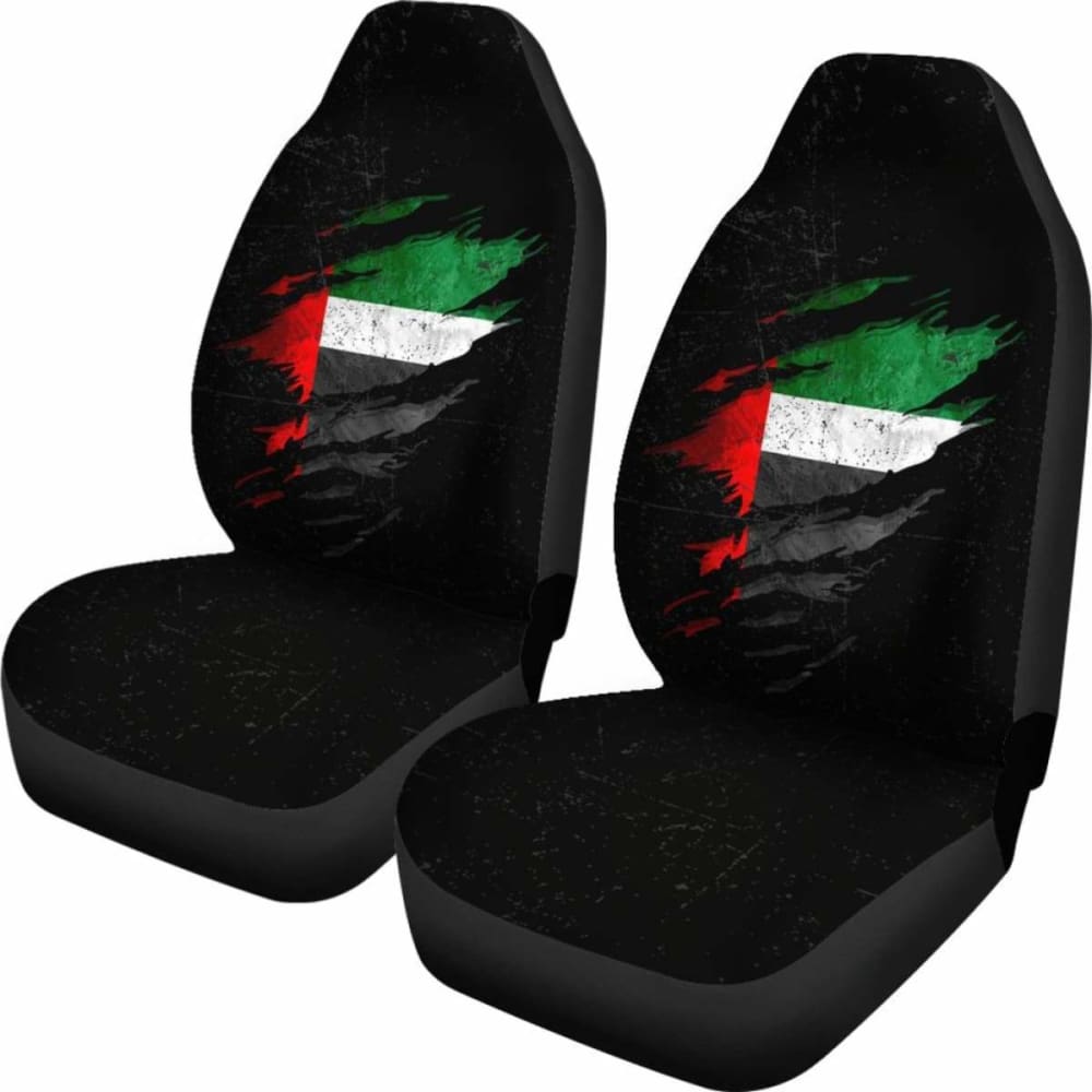 United Arab Emirates In Me Car Seat Covers  - Special Grunge Style