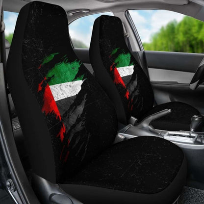 United Arab Emirates In Me Car Seat Covers  - Special Grunge Style
