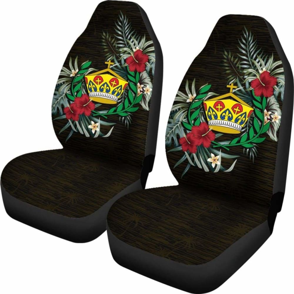 Tonga Hibiscus Car Seat Covers