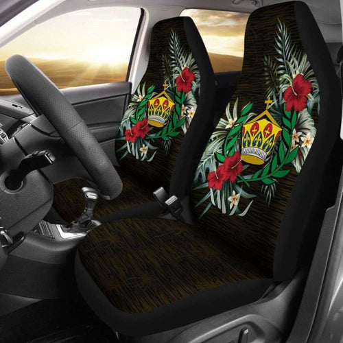 Tonga Hibiscus Car Seat Covers