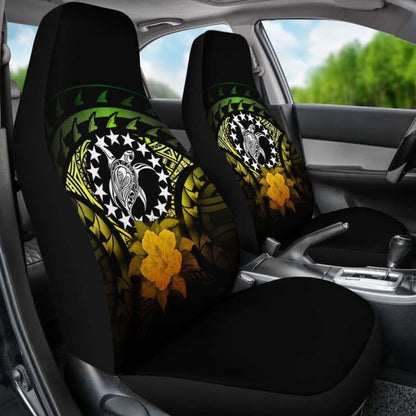Cook Islands Car Seat Cover Reggae Hibiscus