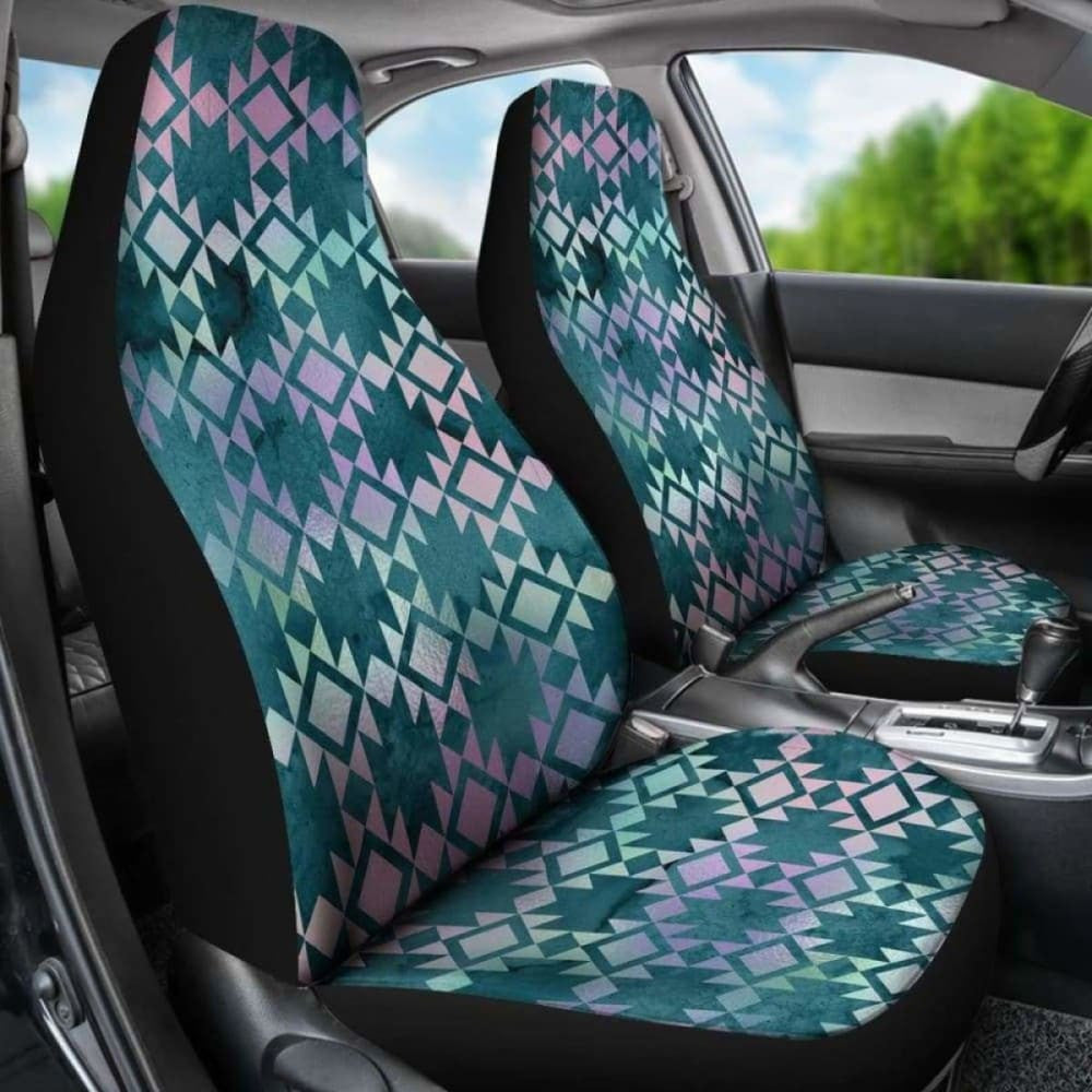Aztec Ethnic Iridescent Car Seat Covers