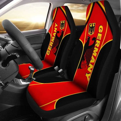 Germany Car Seat Covers - The Black Eagle -