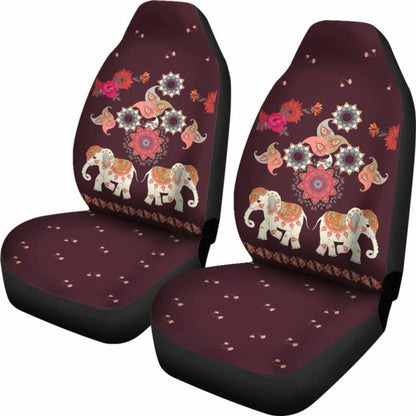 Yoga Elephant Car Seat Cover