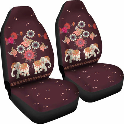 Yoga Elephant Car Seat Cover