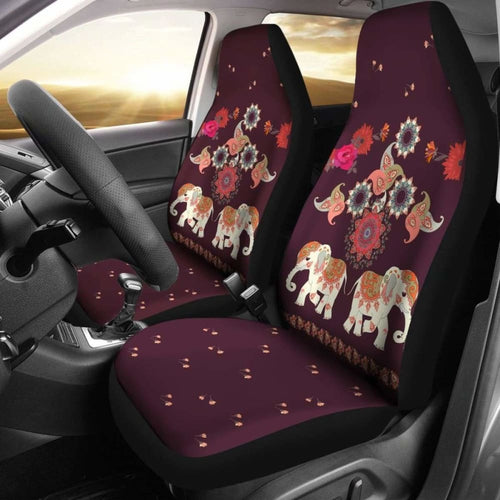 Yoga Elephant Car Seat Cover