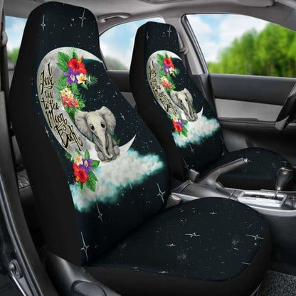 Elephant Hawaii Car Seat Cover